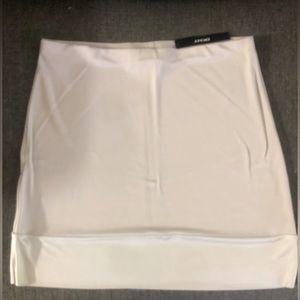 DKNY rayon silky mini skirt